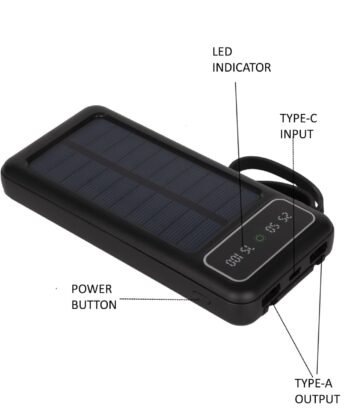 10000 mah solar power bank